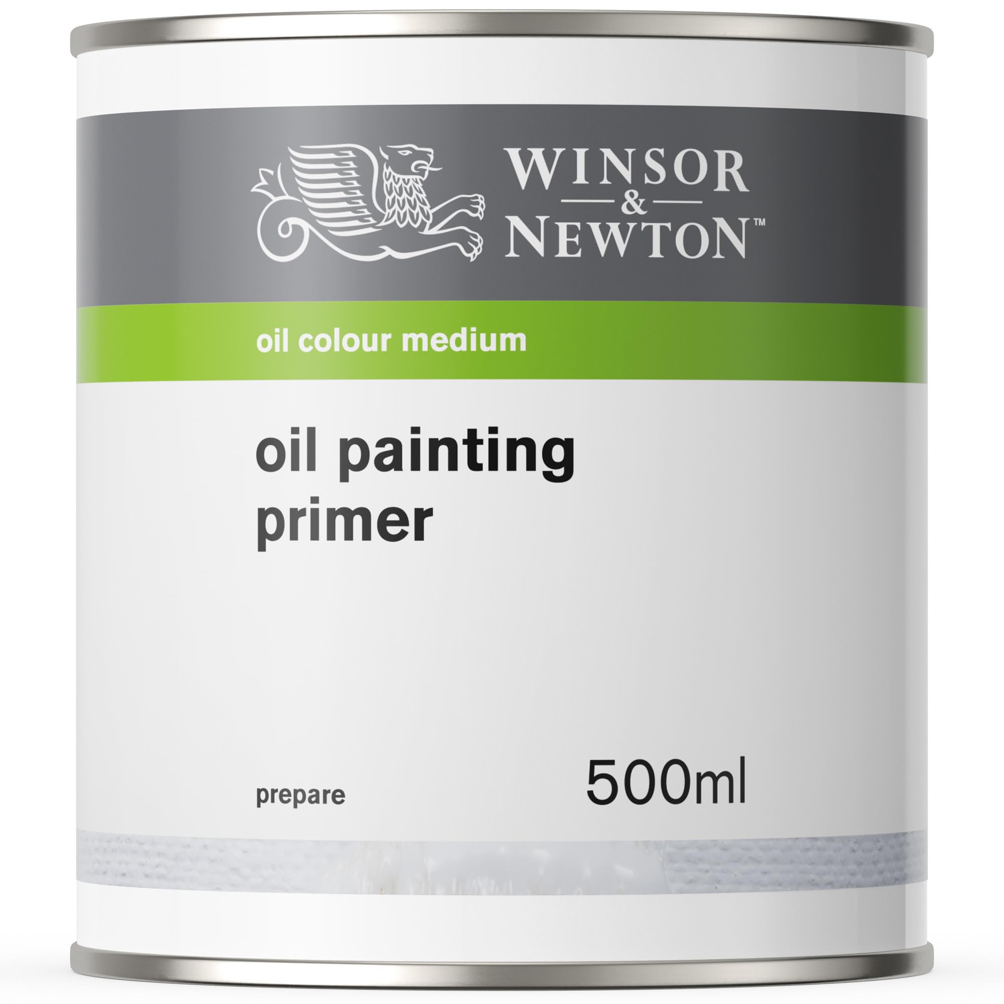 Amazon.com: Winsor & Newton Oil Painting Primer, 500ml (16.9-oz) Tin